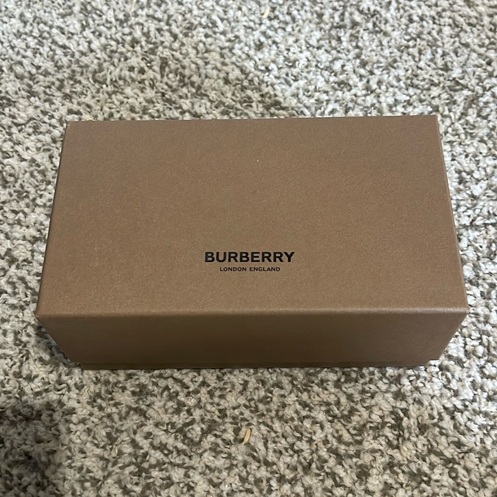 Burberry sunglass box. Box only.